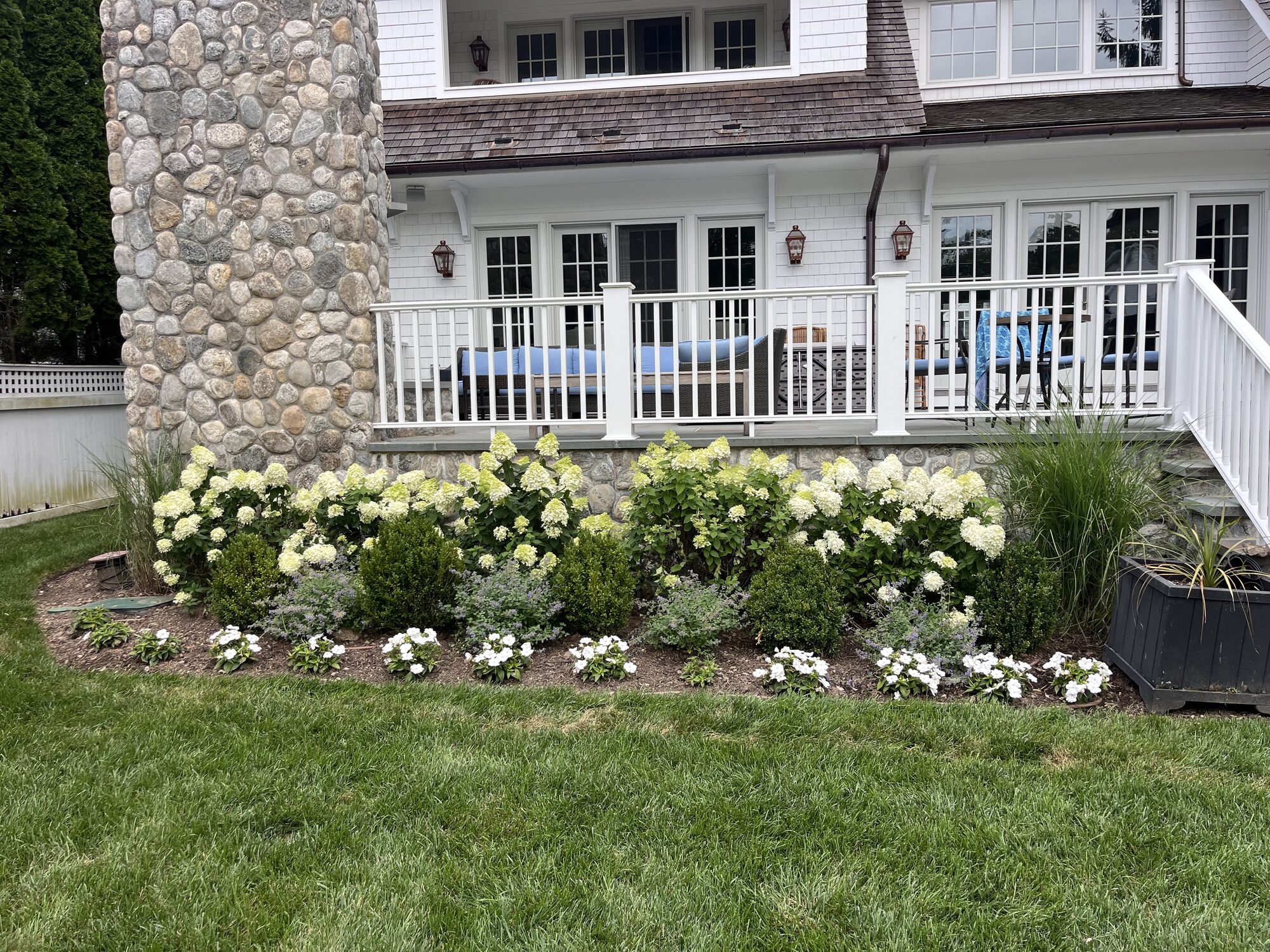 Full garden bed planting project