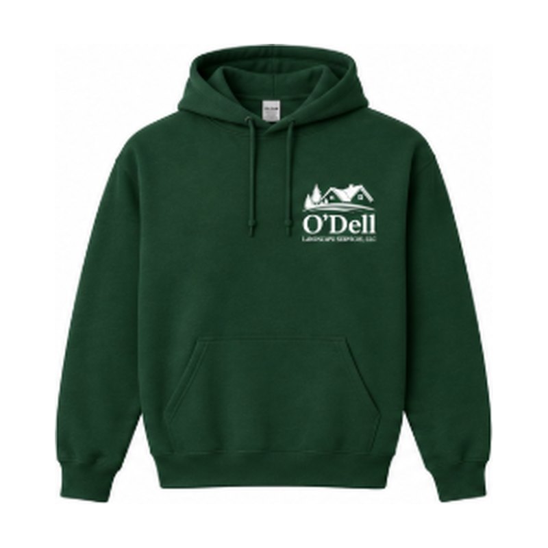 O'Dell Hoodie - Forest Green, front