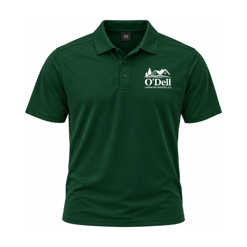 Exclusive Performance Polo - Forest Green, front